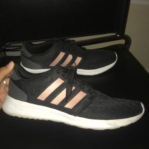 adidas cloudfoam black rose gold